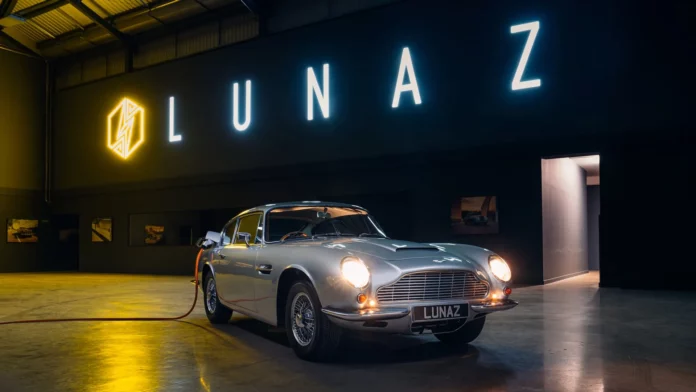 Aston Martin DB6 with electric power